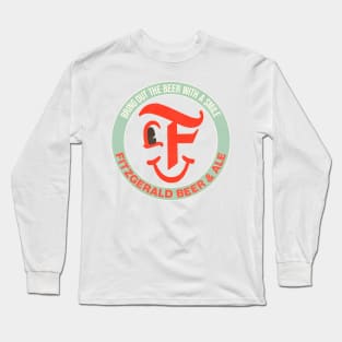 Fitzgerald Retro Defunct Beer & Ale Long Sleeve T-Shirt